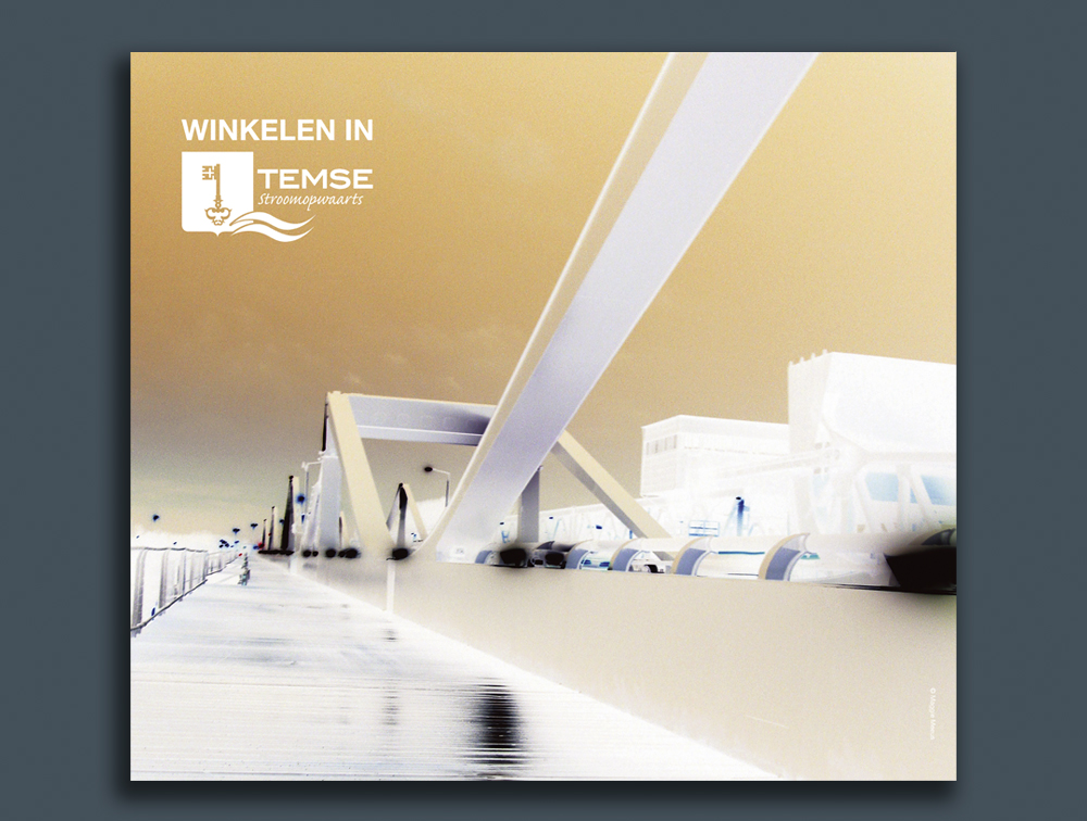 shopping temse beeld brug