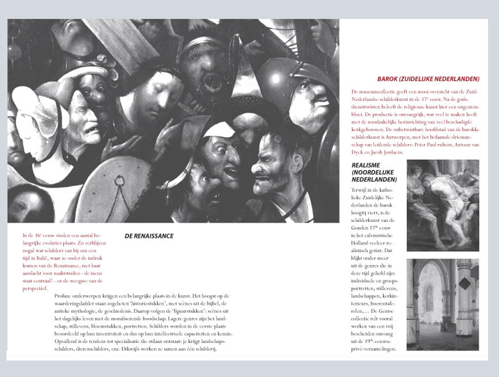 binnenpagina brochure museum
