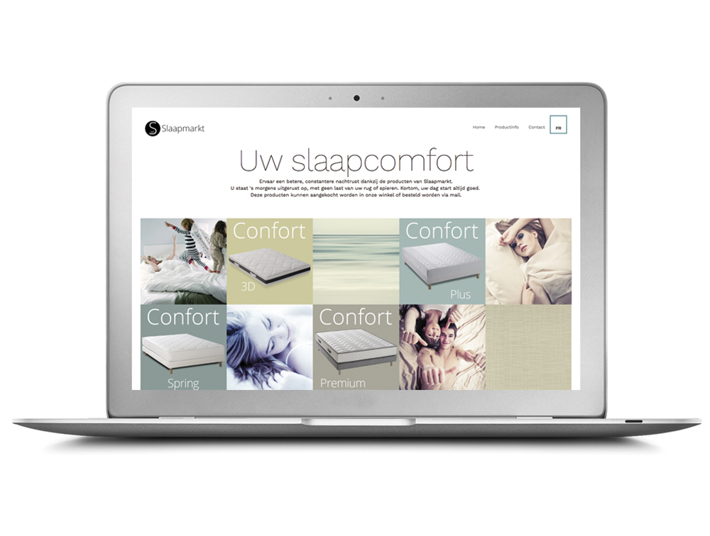 homepage website slaapmarkt